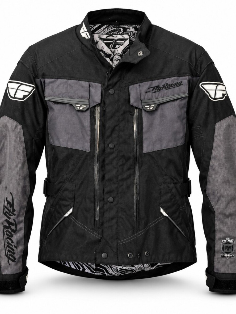 Fly Racing Patrol Motorcycle Jacket. Lg